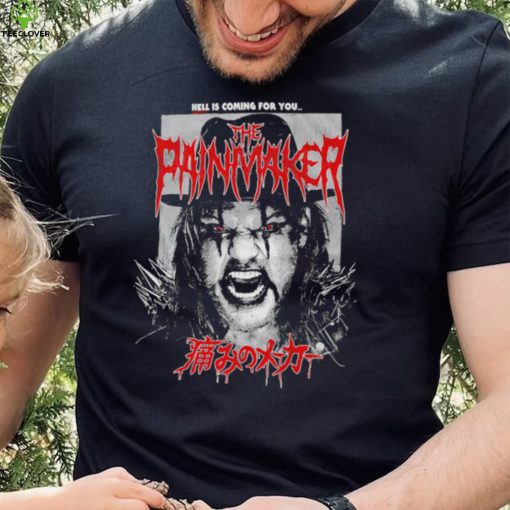 Chris Jericho hell is coming for you The Painmaker horror shirt