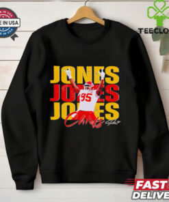 Chris Jones 95 Kansas City Chiefs Football Players Super Bowl 2025 shirt