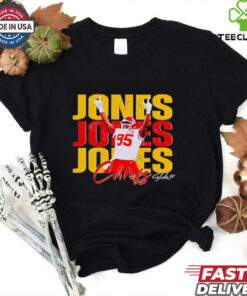 Chris Jones 95 Kansas City Chiefs Football Players Super Bowl 2025 shirt