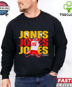 Chris Jones 95 Kansas City Chiefs Football Players Super Bowl 2025 shirt