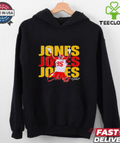 Chris Jones 95 Kansas City Chiefs Football Players Super Bowl 2025 shirt