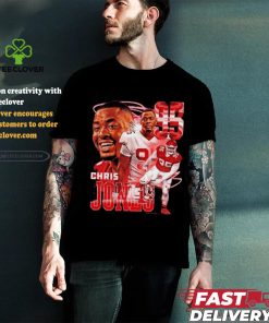 Chris Jones Kansas City Chiefs 95 vintage graphic shirt
