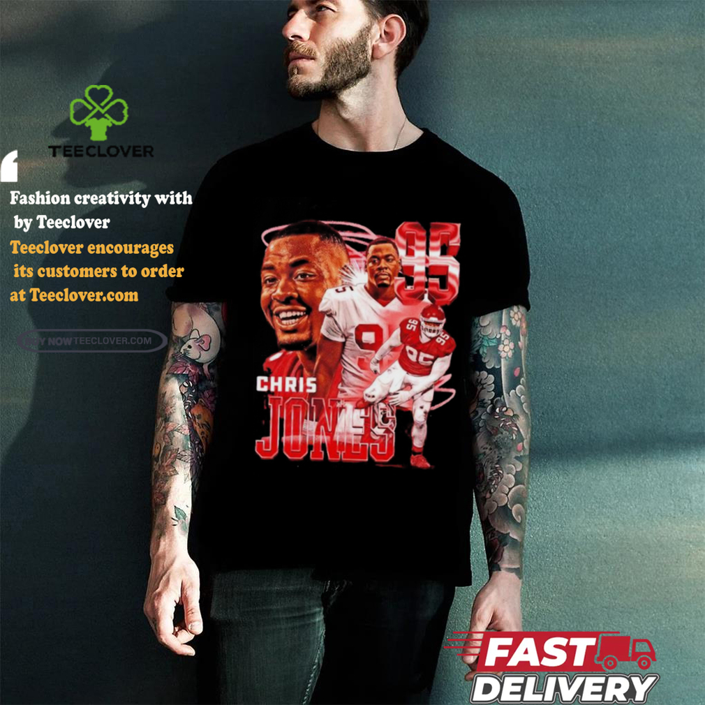 Chris Jones Kansas City Chiefs 95 vintage graphic shirt Chris Jones Kansas City Chiefs 95 vintage graphic shirt