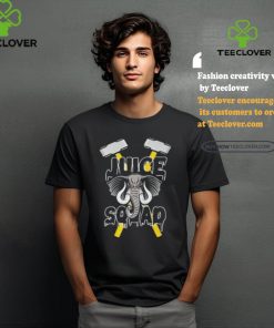 Chris Kapilovic Wearing Juice Squad Elephant Shirt