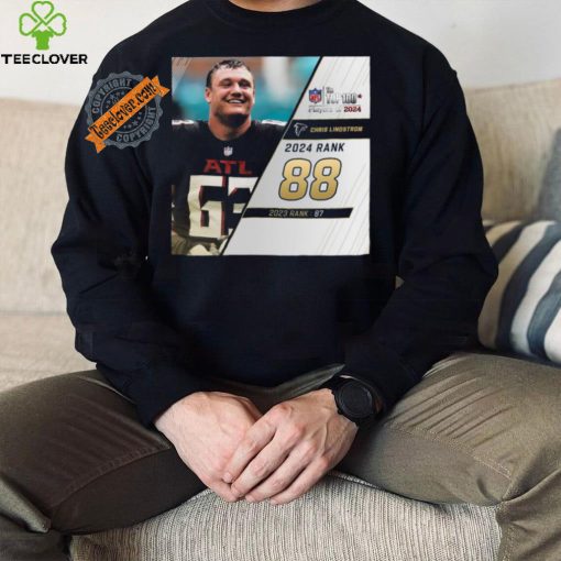 Chris Lindstrom Rank 88 The NFL Top 100 Players Of 2024 T Shirt