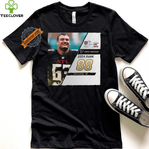 Chris Lindstrom Rank 88 The NFL Top 100 Players Of 2024 T Shirt