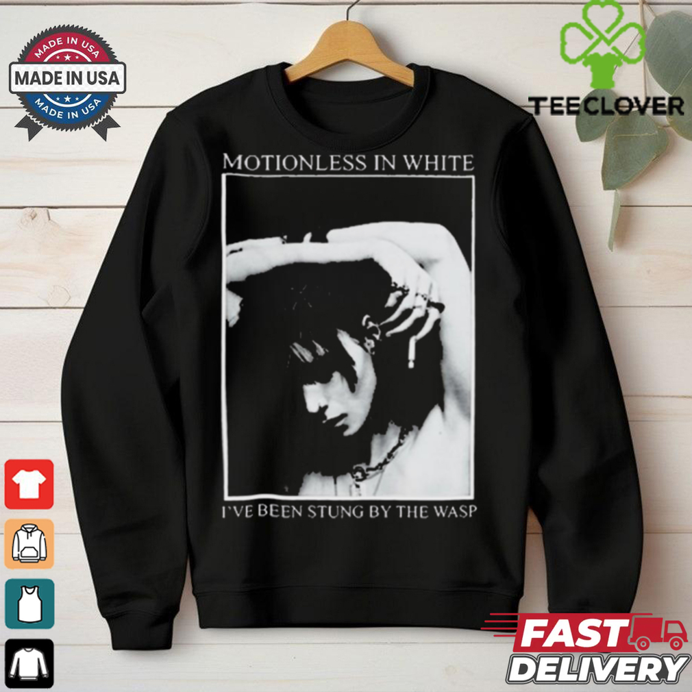 Chris Motionless Motionless In White I’ve Been Stung By The Wasp t shirt Chris Motionless Motionless In White I’ve Been Stung By The Wasp t shirt