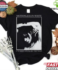 Chris Motionless Motionless In White I’ve Been Stung By The Wasp t shirt 1 Chris Motionless Motionless In White I’ve Been Stung By The Wasp t shirt
