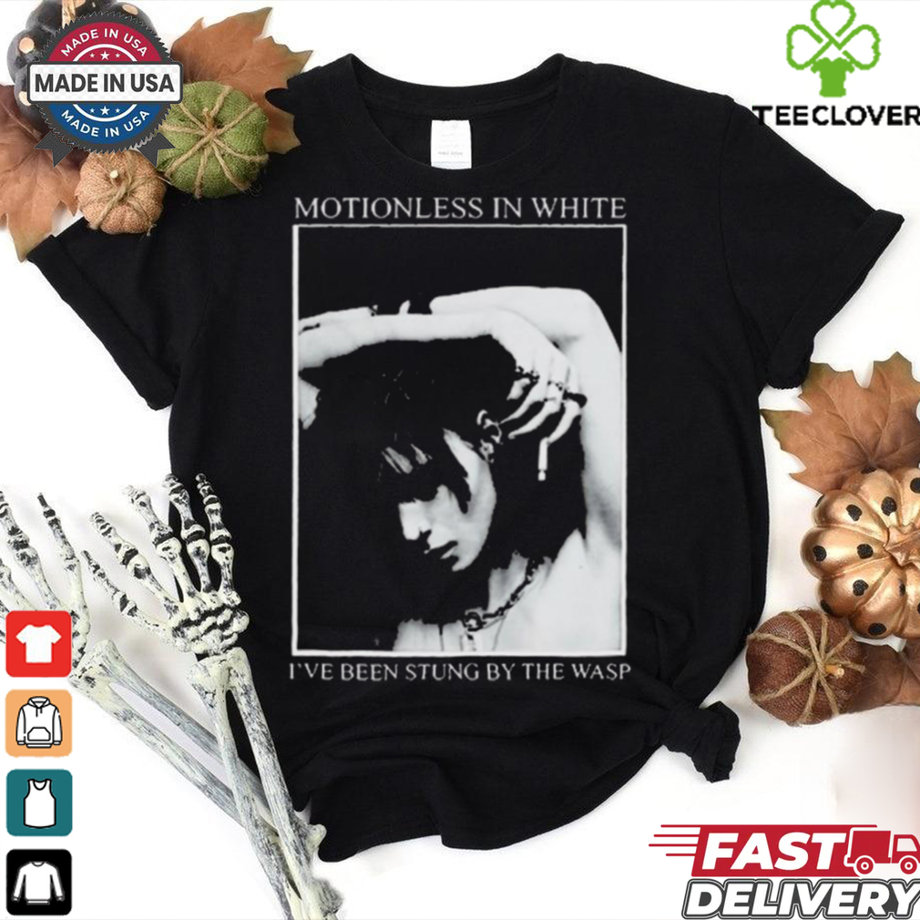 Chris Motionless Motionless In White I’ve Been Stung By The Wasp t shirt Chris Motionless Motionless In White I’ve Been Stung By The Wasp t shirt