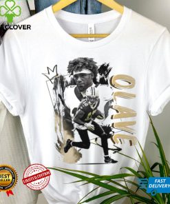 Chris Olave number 12 New Orleans Saints football player pose portrait shirt