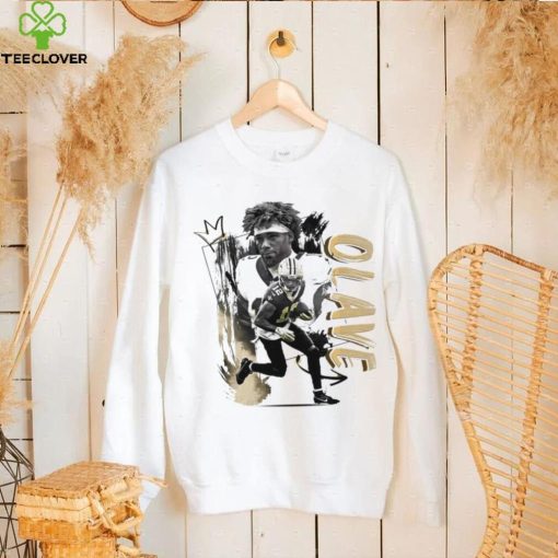 Chris Olave number 12 New Orleans Saints football player pose portrait hoodie, sweater, longsleeve, shirt v-neck, t-shirt