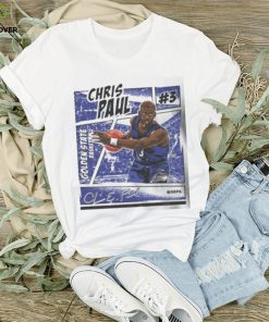 Chris Paul Golden State Comic Signature merican professional basketball player T Shirt