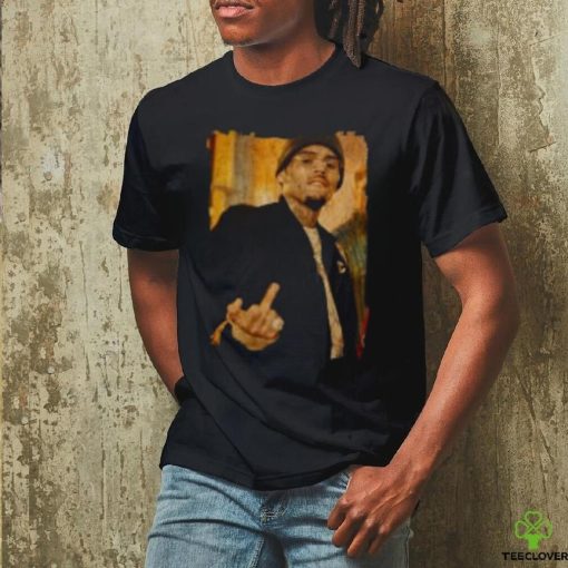 Chris brown MiddaFinga T Shirt