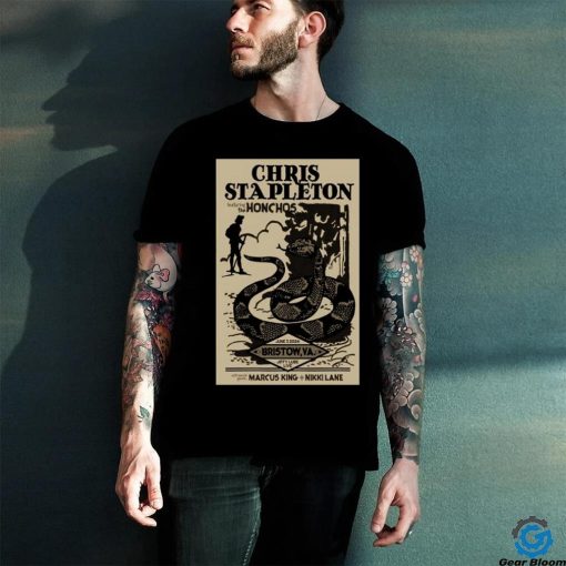 Chris stapleton bristow va 2024 poster shirt