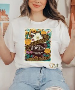 Chris stapleton show at globe life field on june 15 2024 poster shirt