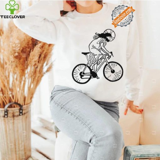 Christ on a bike art shirt