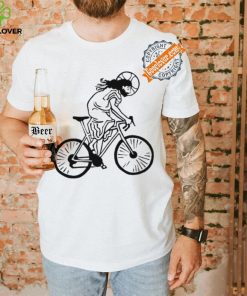 Christ on a bike art shirt
