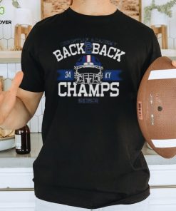 Christian Academy Back 2 Back 2023 Football Champs T Shirt