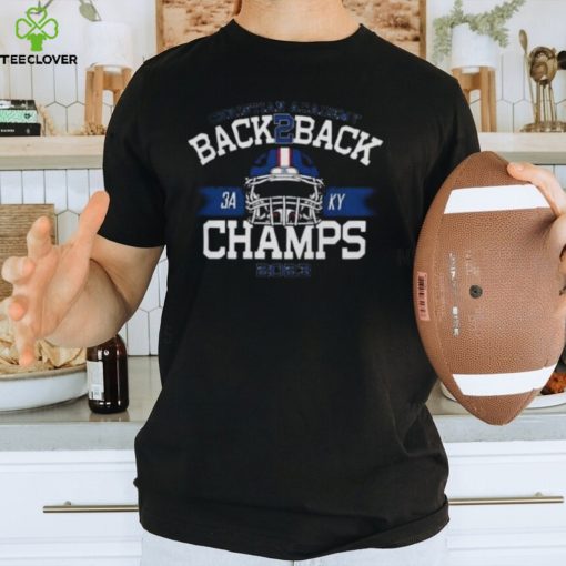 Christian Academy Back 2 Back 2023 Football Champs T Shirt