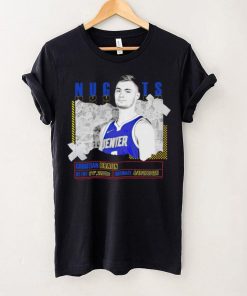 Christian Braun number 0 Denver Nuggets basketball player pose paper gift shirt