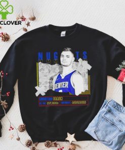 Christian Braun number 0 Denver Nuggets basketball player pose paper gift shirt