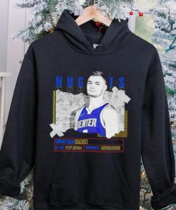 Christian Braun number 0 Denver Nuggets basketball player pose paper gift shirt