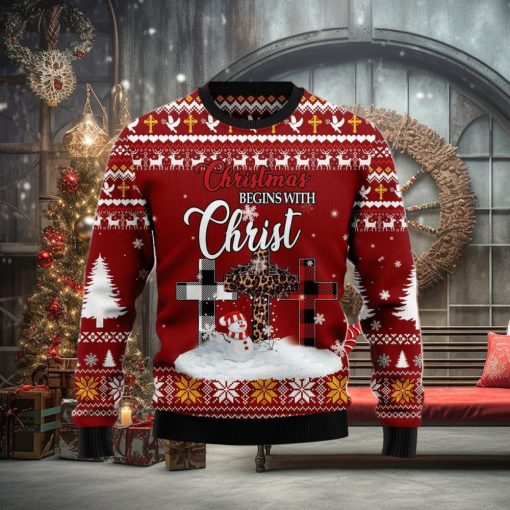 Christian Christmas Ugly Christmas Sweater Best Gift For Men And Women