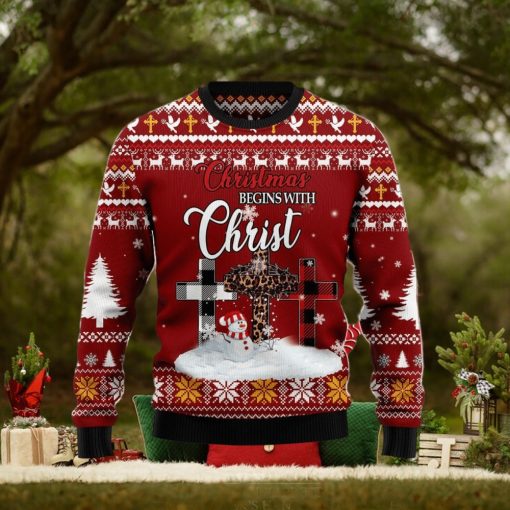 Christian Christmas Ugly Christmas Sweater Best Gift For Men And Women