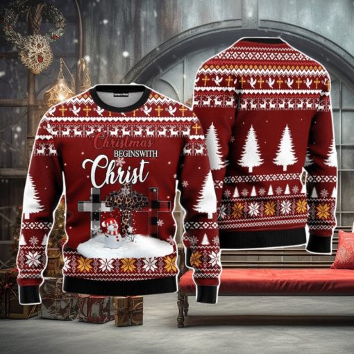 Christian Christmas Unisex Ugly Sweater