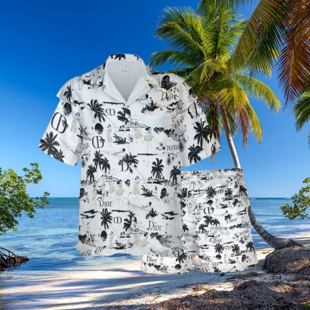 Christian Dior Palm Tree Luxury Summer Hawaiian Shirt Christian Dior Palm Tree Luxury Summer Hawaiian Shirt