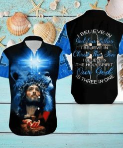 Christian Hawaiian Shirt I Believe In God Our Father hawaiian shirt