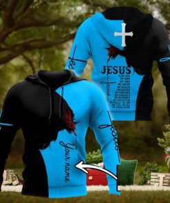 Christian Jesus Custom Name 3d All Over Print Hoodie