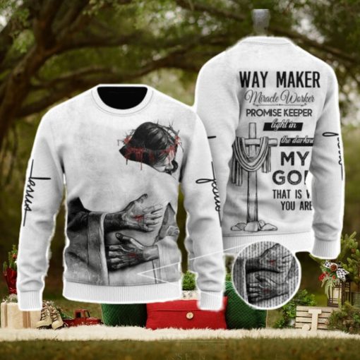 Christian Jesus Easter Christmas Unisex Ugly Sweater