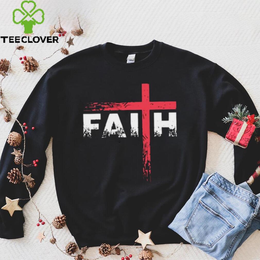 Christian Jesus Faith Cross T-Shirt – Show Your Beliefs in Style Christian Jesus Faith Cross T-Shirt – Show Your Beliefs in Style