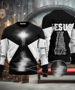 Christian Jesus Ugly Christmas Sweater For Men And Women