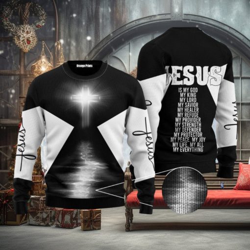 Christian Jesus Ugly Christmas Sweater For Men And Women