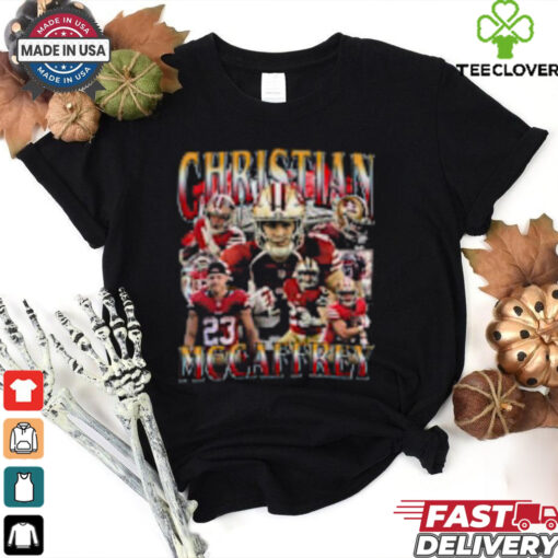 Christian McCaffrey Bootleg Collage Crewneck shirt