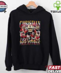 Christian McCaffrey Bootleg Collage Crewneck shirt
