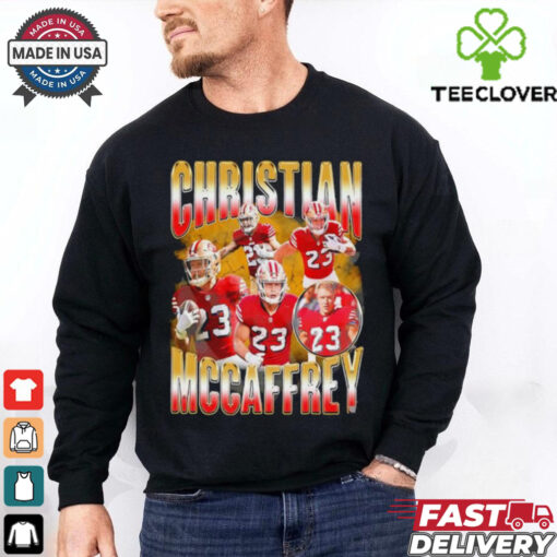 Christian McCaffrey No. 23 San Francisco 49ers graphic shirt