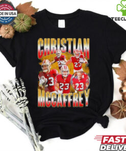 Christian McCaffrey No. 23 San Francisco 49ers graphic shirt