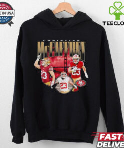 Christian McCaffrey San Francisco 49ers Bridge Player T Shirts