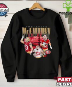 Christian McCaffrey San Francisco 49ers Bridge Player T Shirts