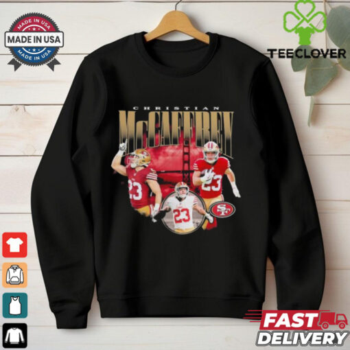 Christian McCaffrey San Francisco 49ers Bridge Player T Shirts