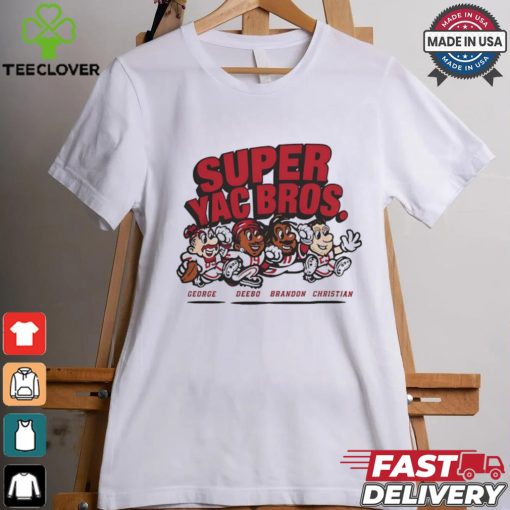 Christian McCaffrey San Francisco 49ers Super Yac Bros shirt