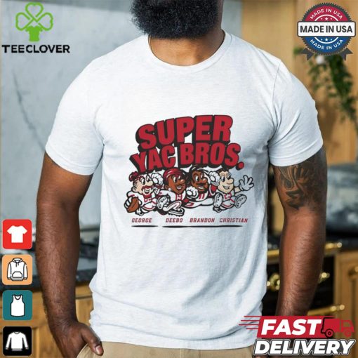 Christian McCaffrey San Francisco 49ers Super Yac Bros shirt