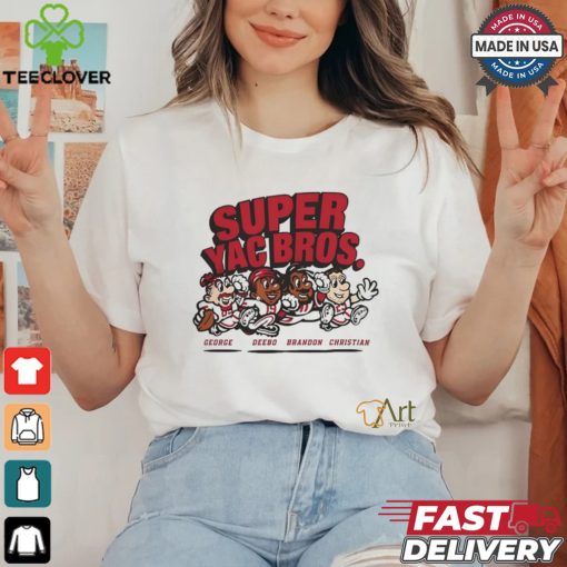 Christian McCaffrey San Francisco 49ers Super Yac Bros shirt