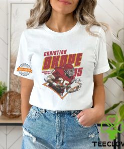 Christian Okoye Kansas City Chiefs diamond signature shirt 1 Christian Okoye Kansas City Chiefs diamond signature shirt