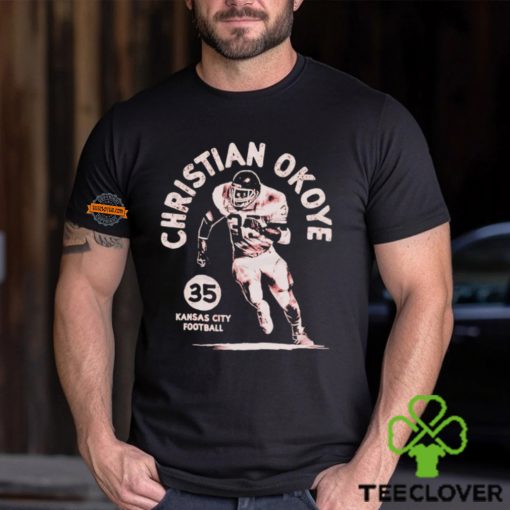 Christian Okoye Kansas City Stamp shirt