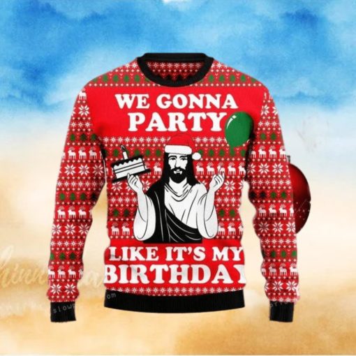 Christian Party Ugly Christmas Sweater