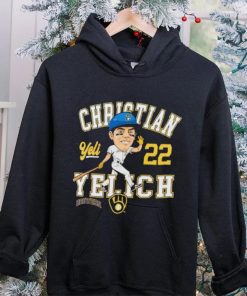 Christian Yelich Milwaukee Brewers Caricature hoodie, sweater, longsleeve, shirt v-neck, t-shirt